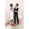 Couple Eating Cake-Hispanic